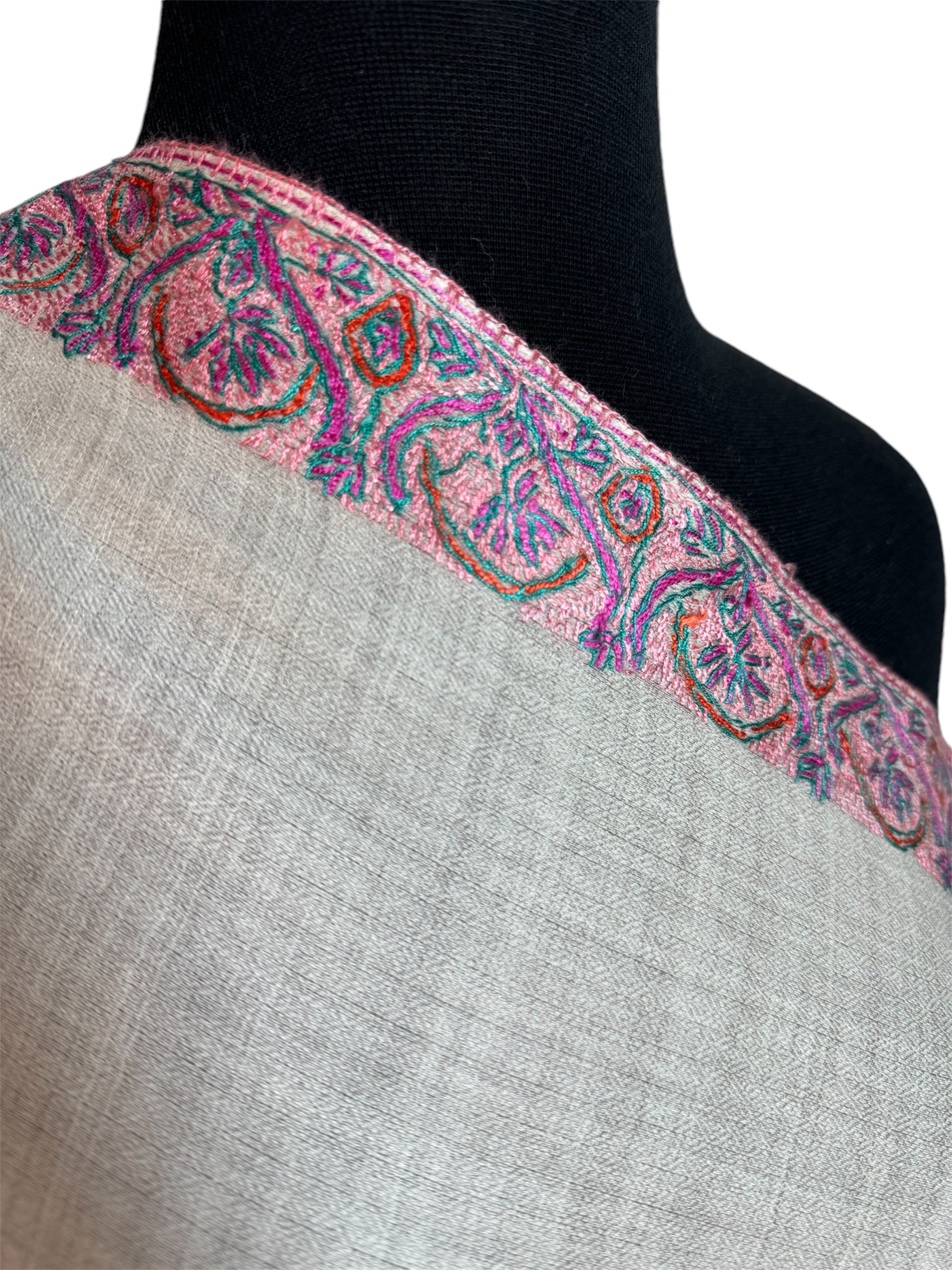Kashmiri Feather-Light Woolen Shawl - Neemdor image 5