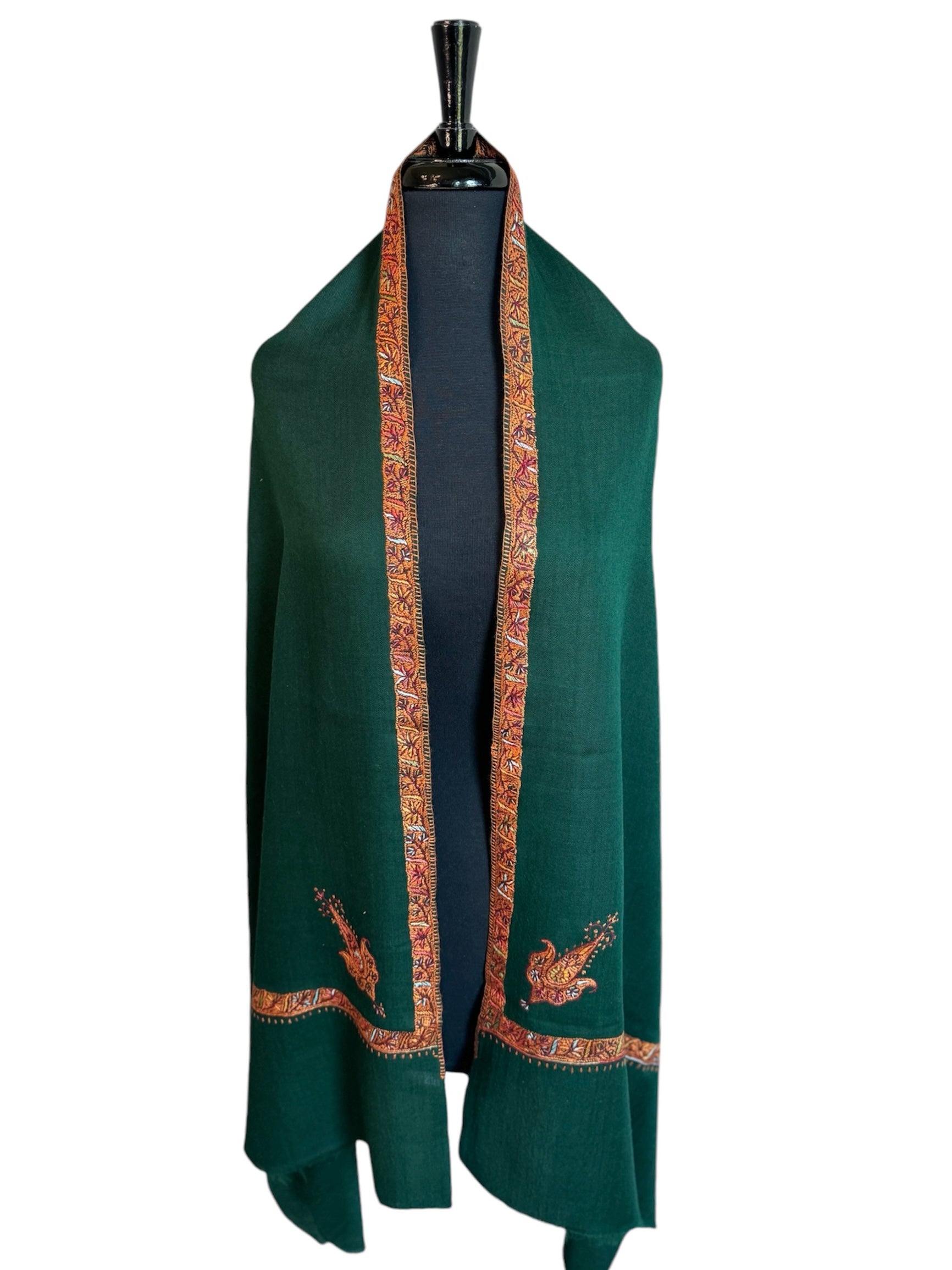 Kashmiri Woolen Stole - Sozni Haldar Design image 10