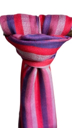 Kashmiri Feather-Light Woolen Scarf: checkered image 8