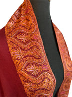 Kashmiri Feather-Light Woolen Shawl - Kalandoor image 11