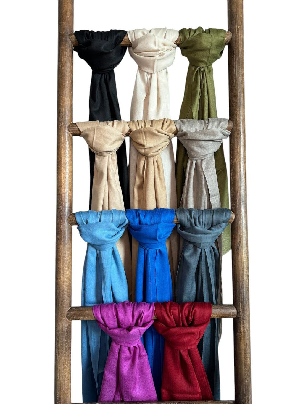 Kashmiri Feather-Light Woolen Scarf: Plain image 0