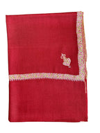 Kashmiri Woolen Stole - Sozni Haldar Design image 2