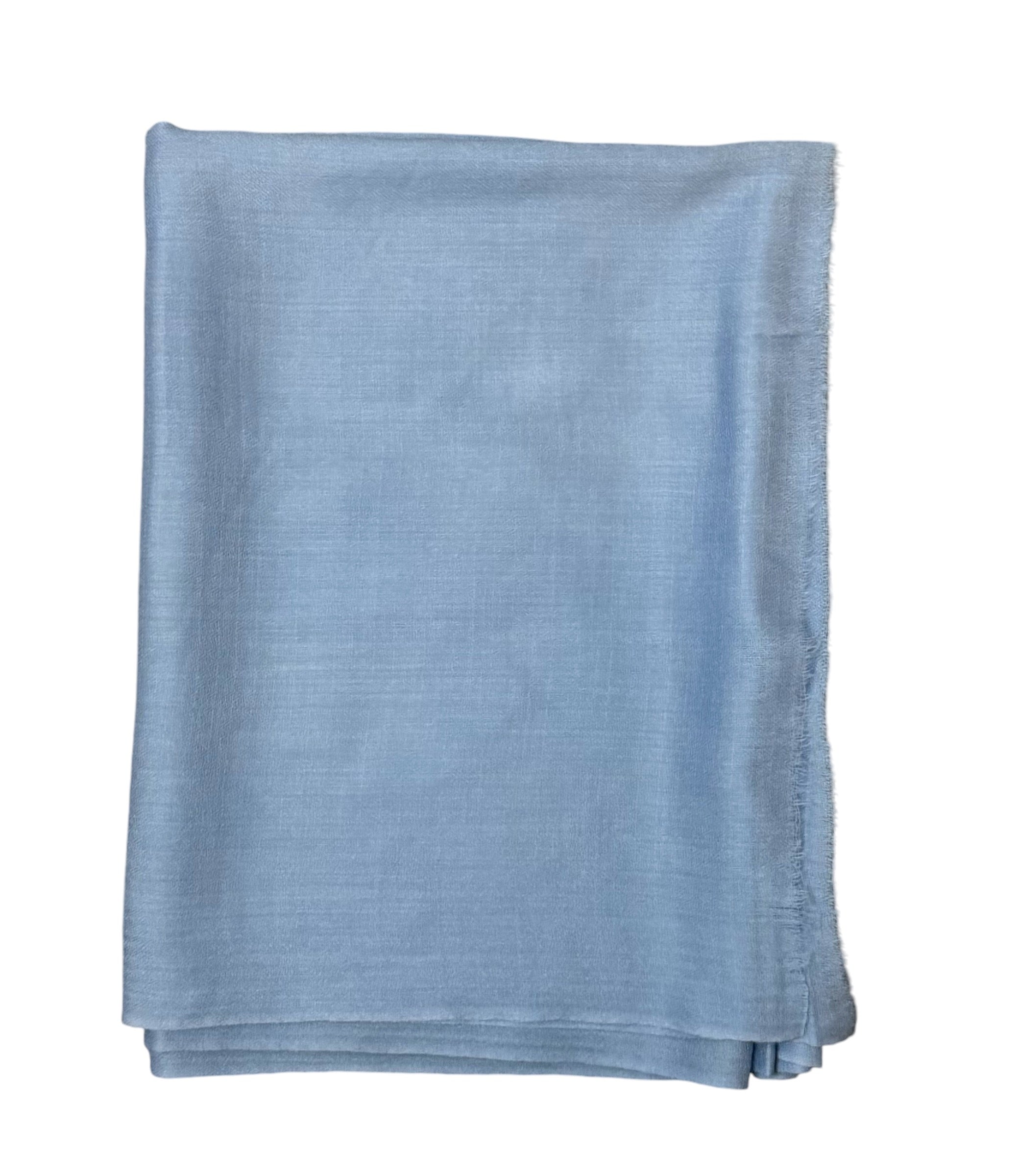 Kashmiri Feather-Light Woolen Scarf: Plain image 7