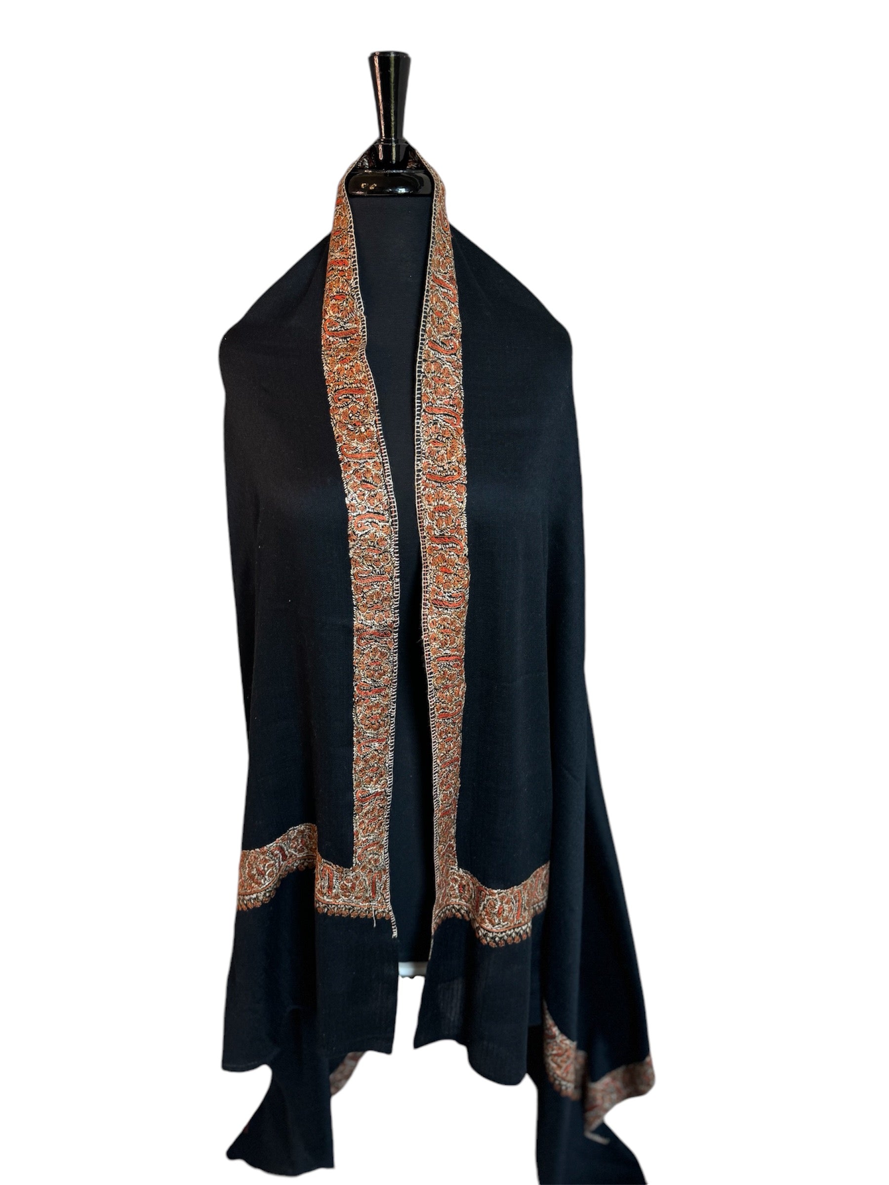 Kashmiri Feather-Light Woolen Shawl - Neemdor image 1