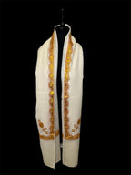 Kashmiri Tilla woolen shawl - Tilla work image 1