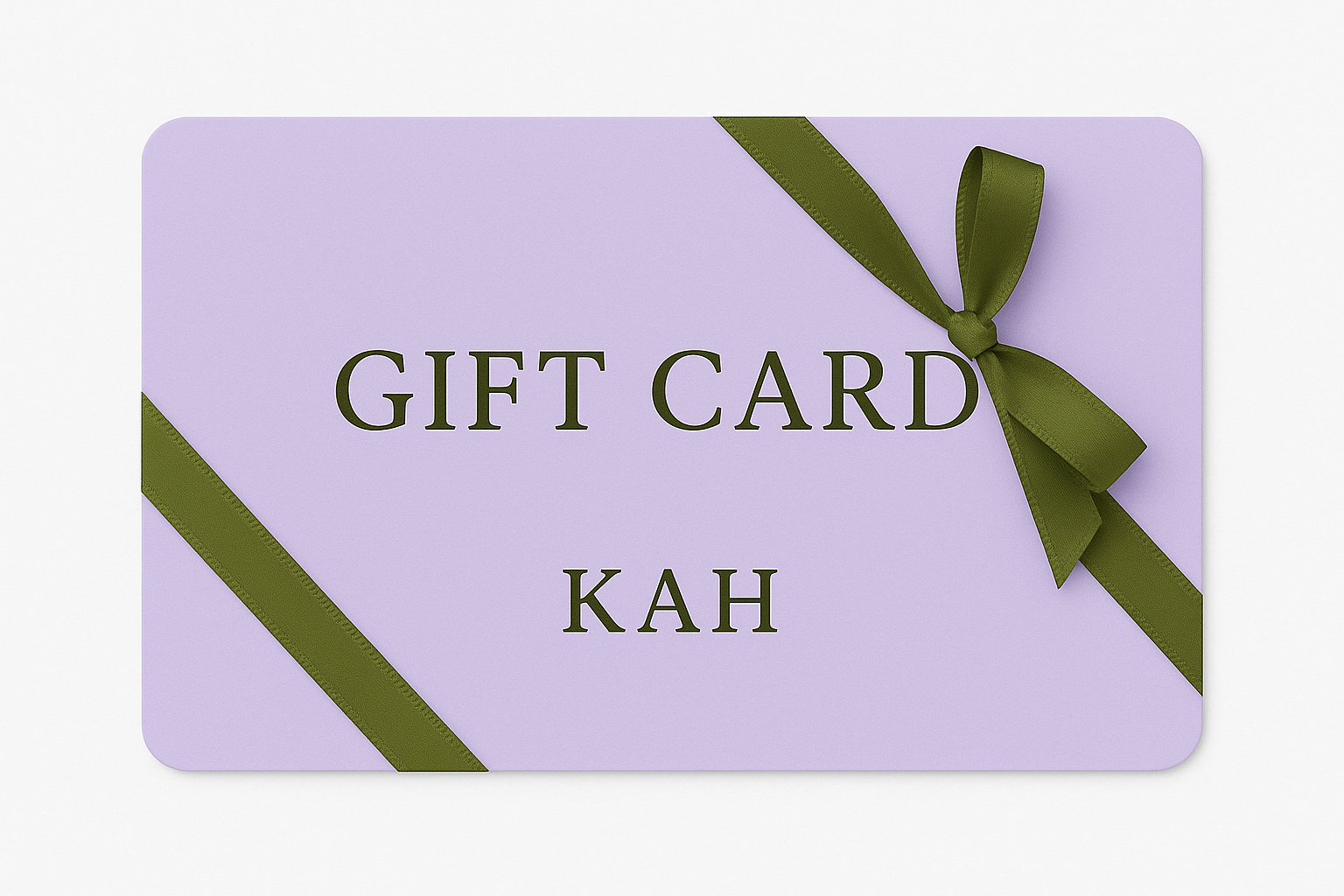 KAH Shop Gift Card