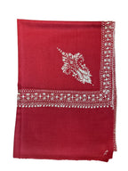 Kashmiri Feather-Light Woolen Wrap - Sozni Neemdor Design