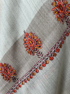 Kashmiri Feather-Light Woolen Wrap - Sozni Neemdor Design