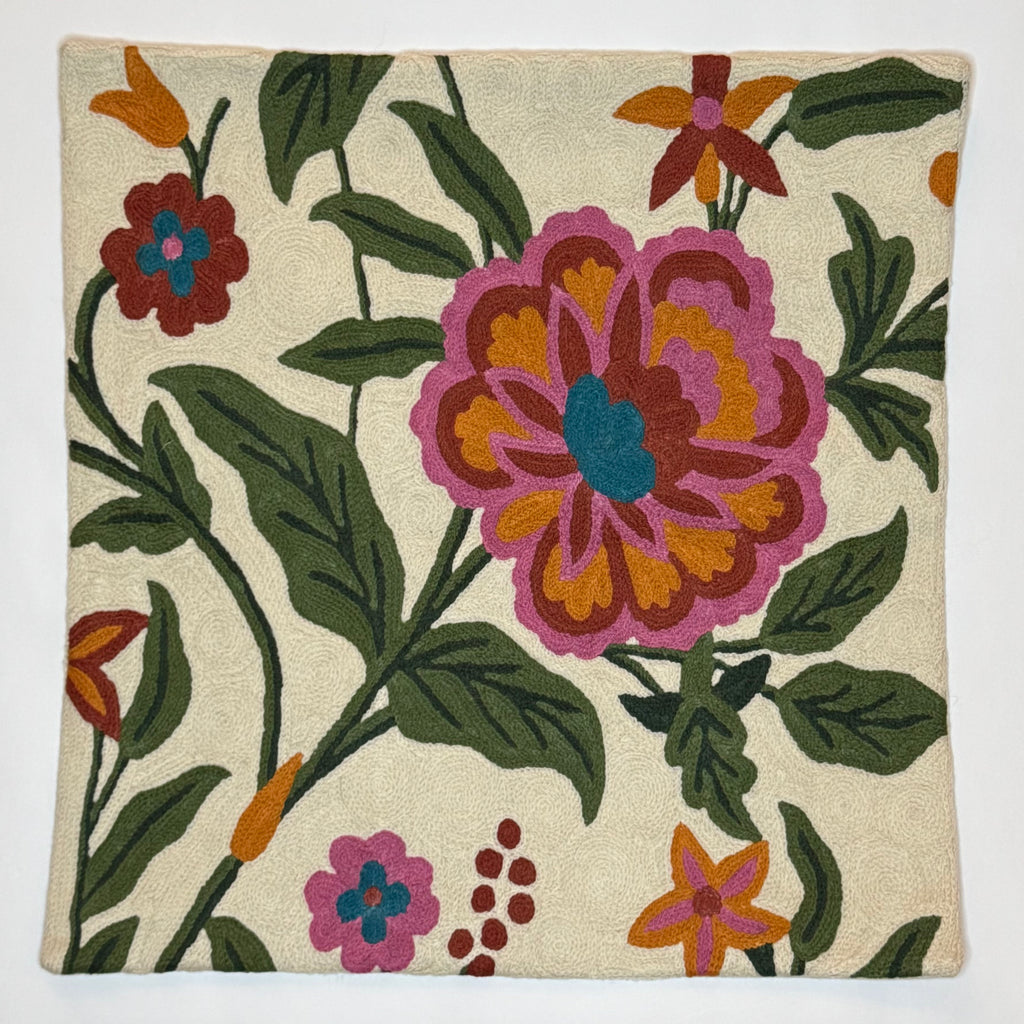 Throw Pillow Cover - Floral