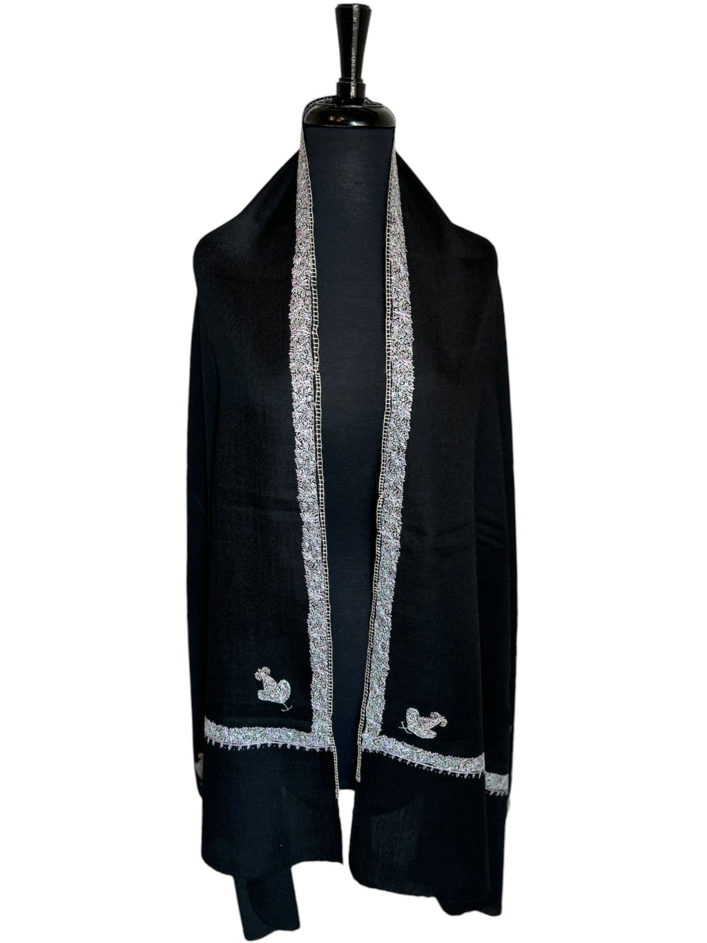 Kashmiri Woolen Stole - Sozni Haldar Design image 7