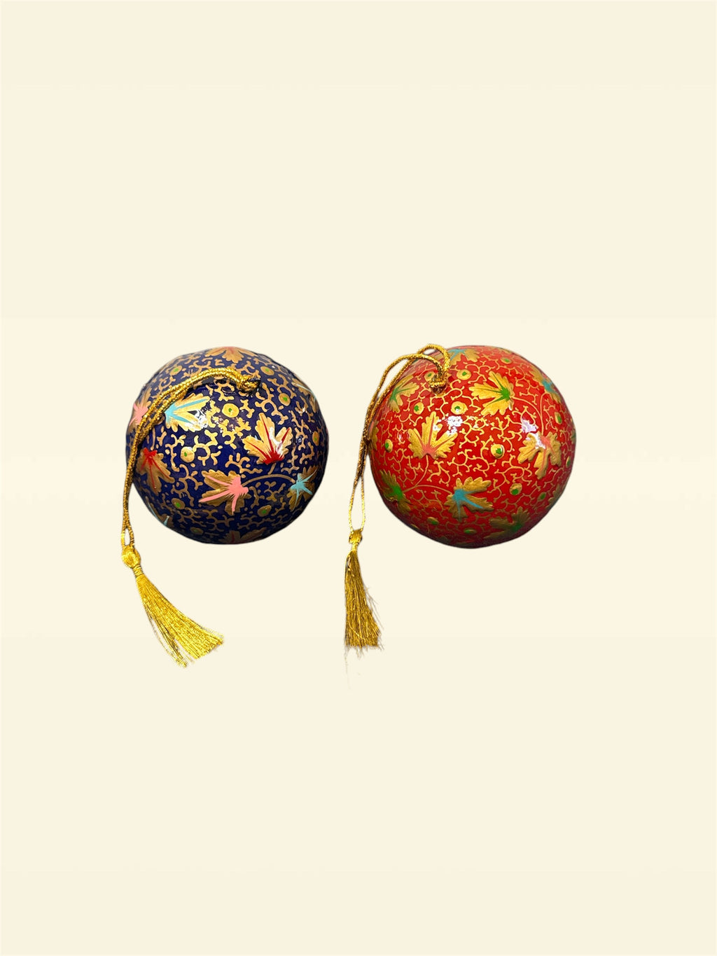 Christmas Ornaments - Paper Mache Baubles image 2
