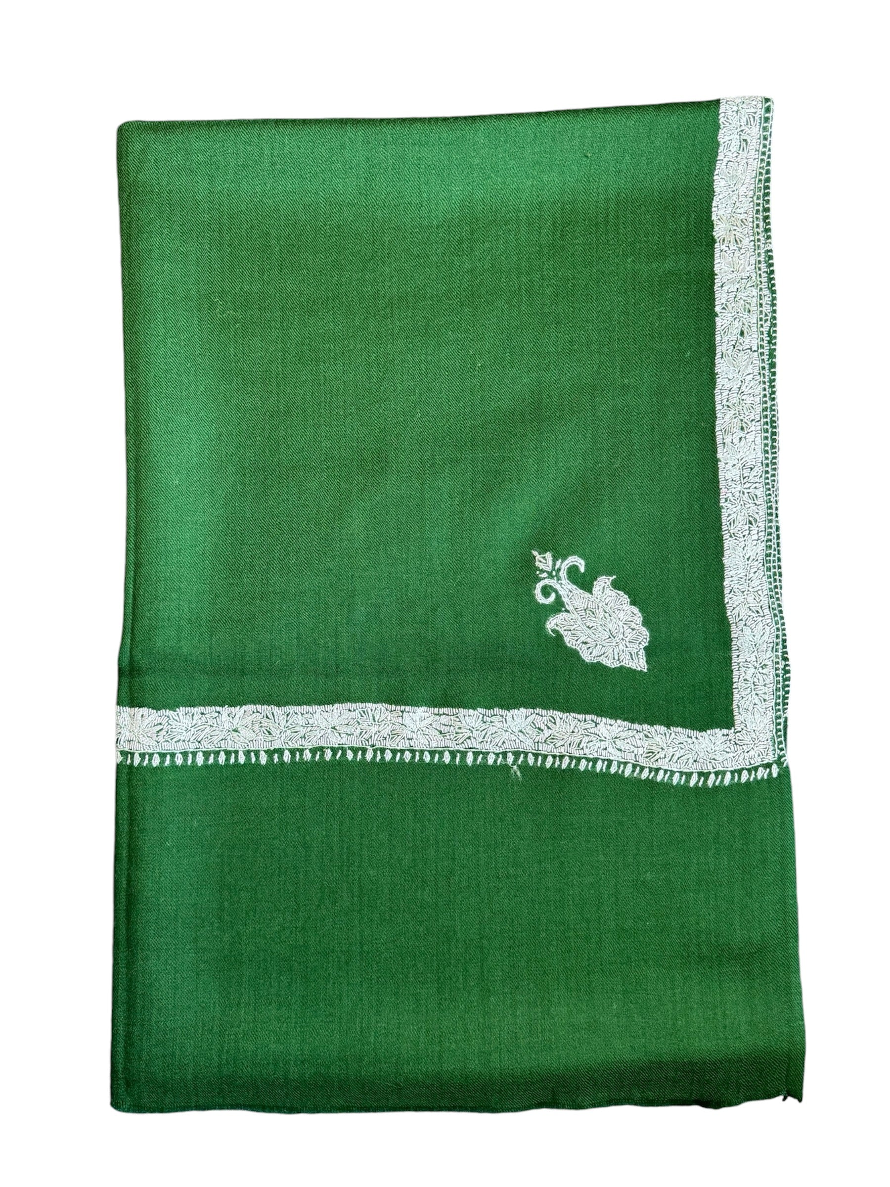 Kashmiri Woolen Stole - Sozni Haldar Design image 5