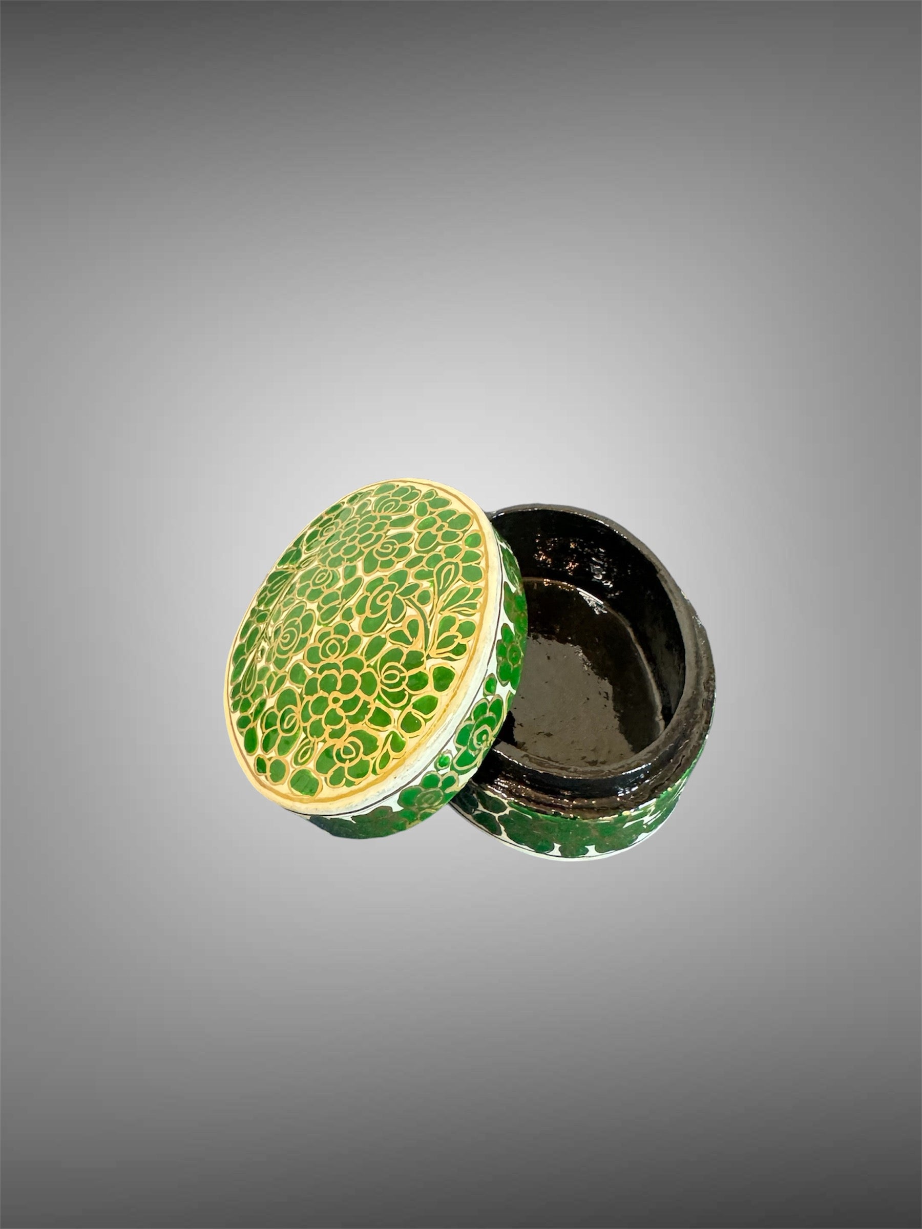 Vintage Jewelry Boxes - Paper Mache Box image 6