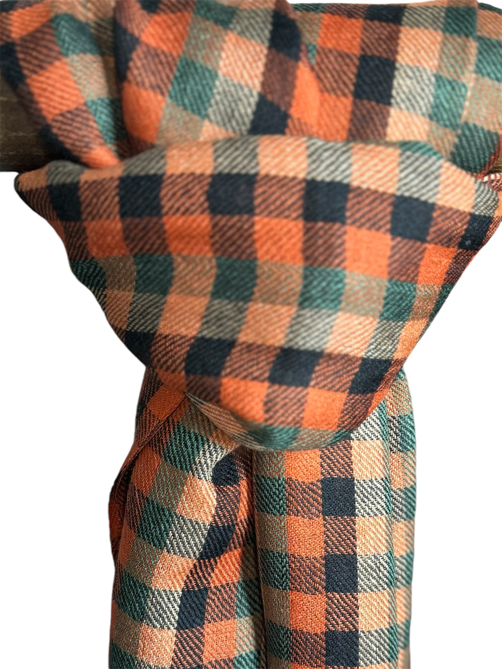 Kashmiri Feather-Light Woolen Scarf: checkered image 4