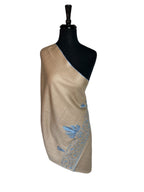 Kashmiri Woolen Stole - Sozni Paldar Design image 3